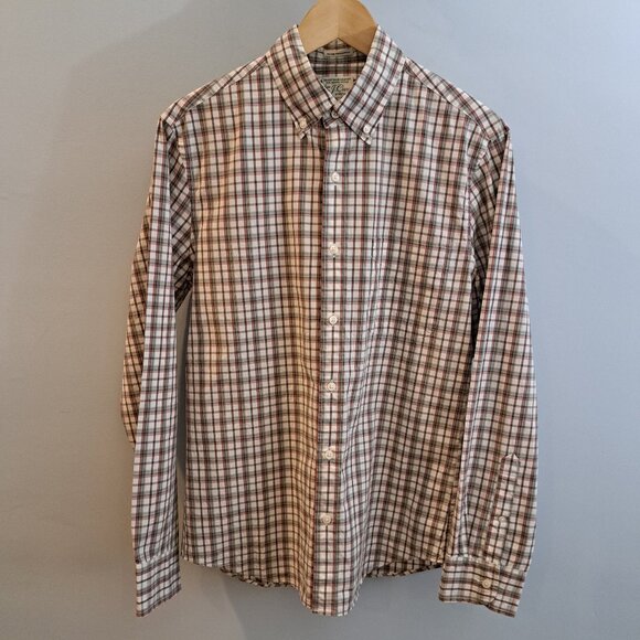 J. Crew Men's Small Slim Untucked Long Sleeve Button Down Shirt Style #AT942 - Picture 2 of 14